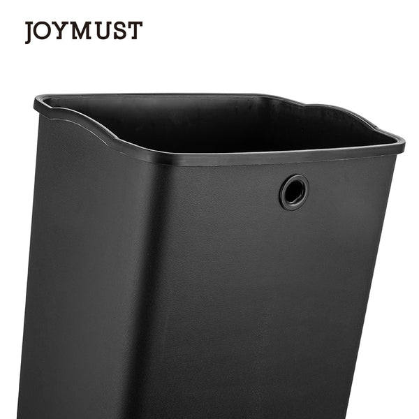 JOYMUST Rectangle, Stainless Steel, Soft-Close, Step Trash can, 30L