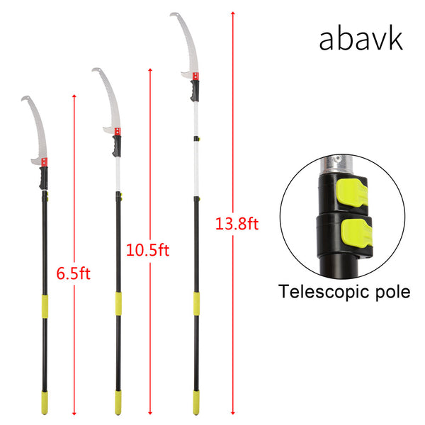 abavk 4-12ft Portable Retractable High Altitude Saw